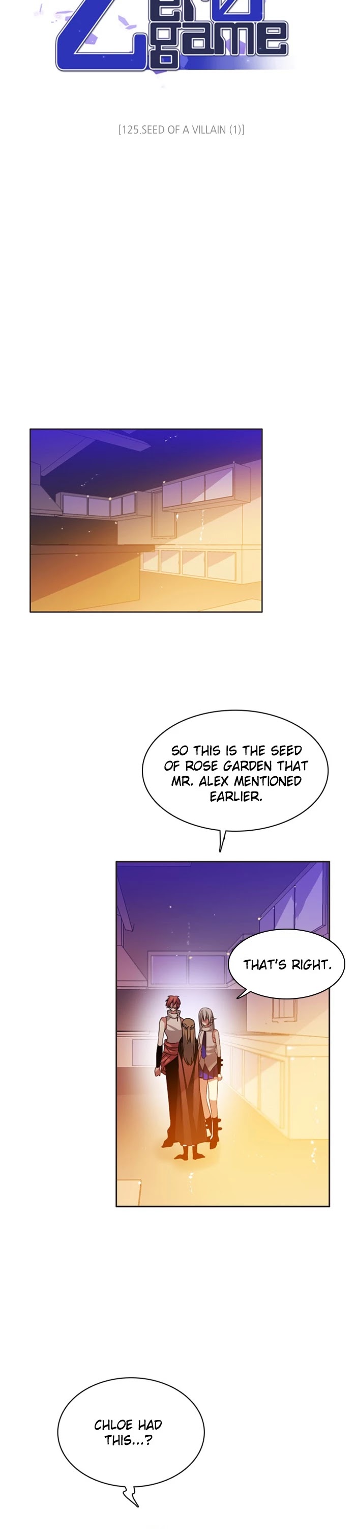 Zero Game Chapter 125 page 14 - Chapter 125: Episode 125 - Seed of a villain (1)
