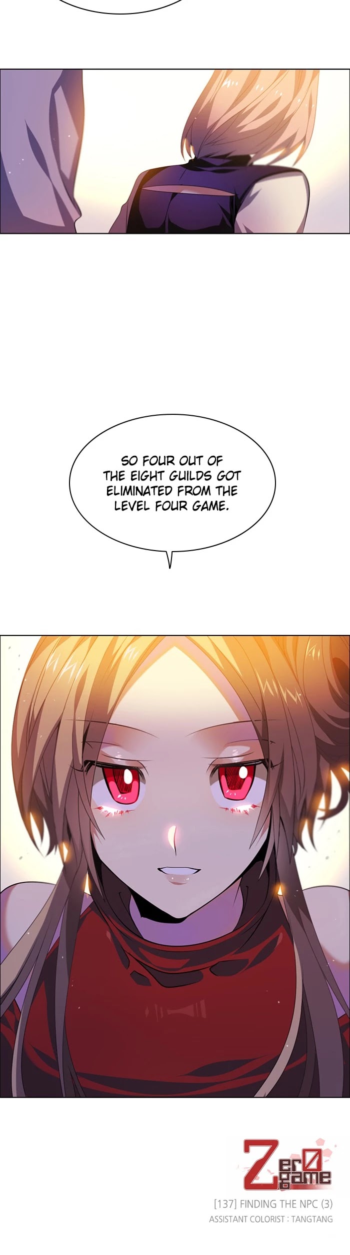 Zero Game Chapter 137 page 39 - Chapter 137: Episode 137 - Finding the NPC (3)