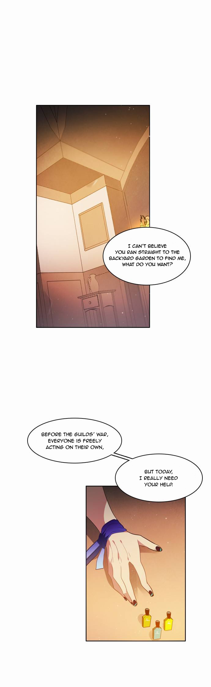 Zero Game Chapter 14 page 1 - Chapter 14: Divergence (1)