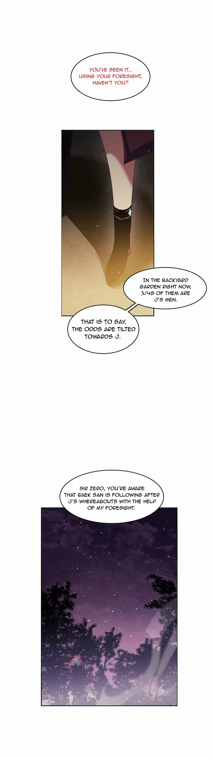 Zero Game Chapter 14 page 30 - Chapter 14: Divergence (1)