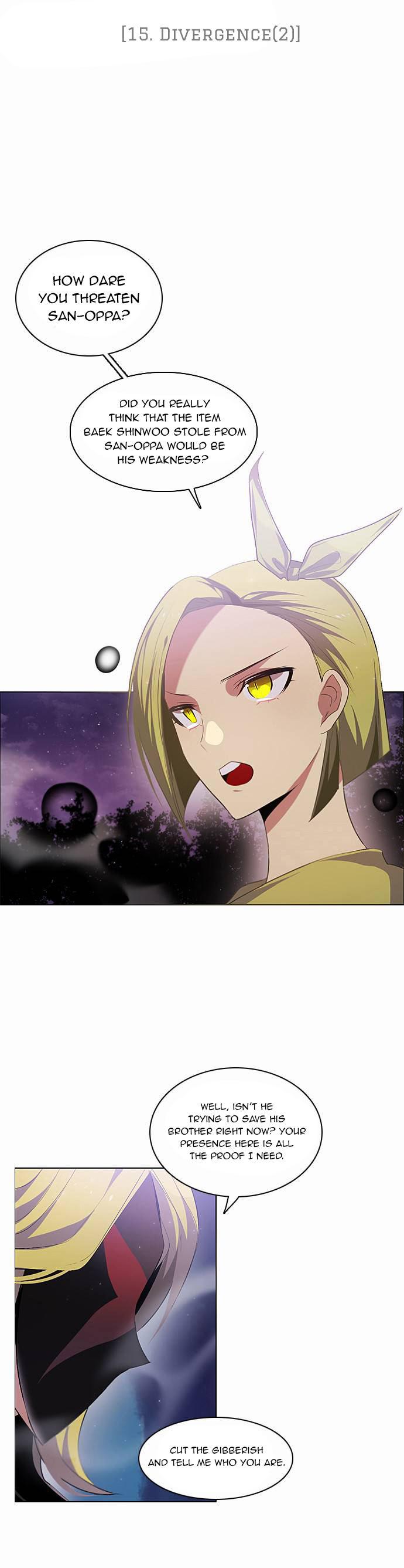 Zero Game Chapter 15 page 15 - Chapter 15: Divergence (2)