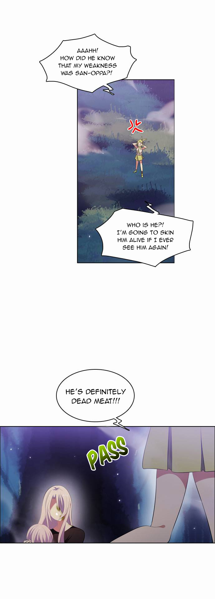 Zero Game Chapter 15 page 21 - Chapter 15: Divergence (2)