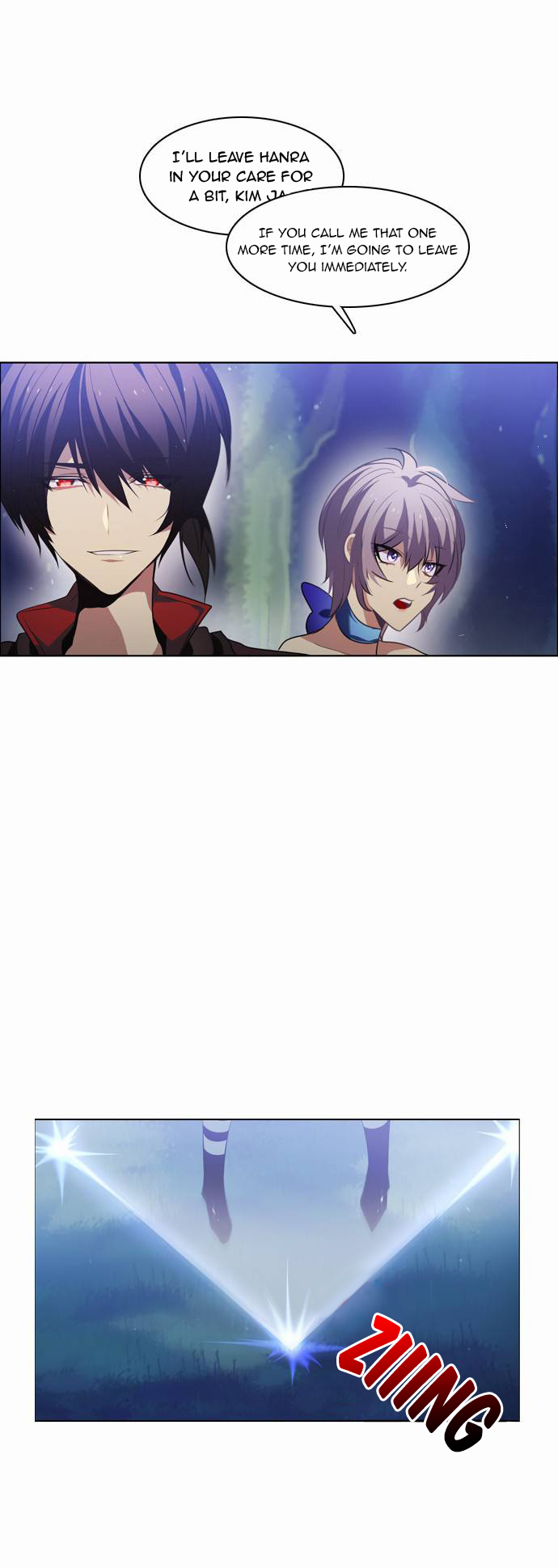 Zero Game Chapter 15 page 43 - Chapter 15: Divergence (2)