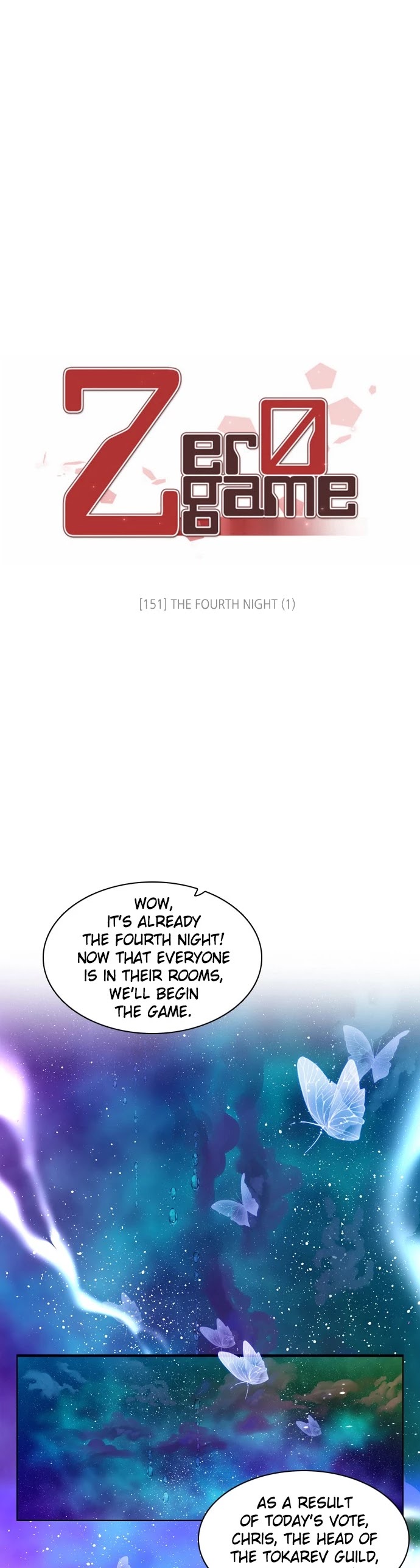 Zero Game Chapter 151 page 7 - Chapter 151: Episode 151 - The Fourth Night (1)
