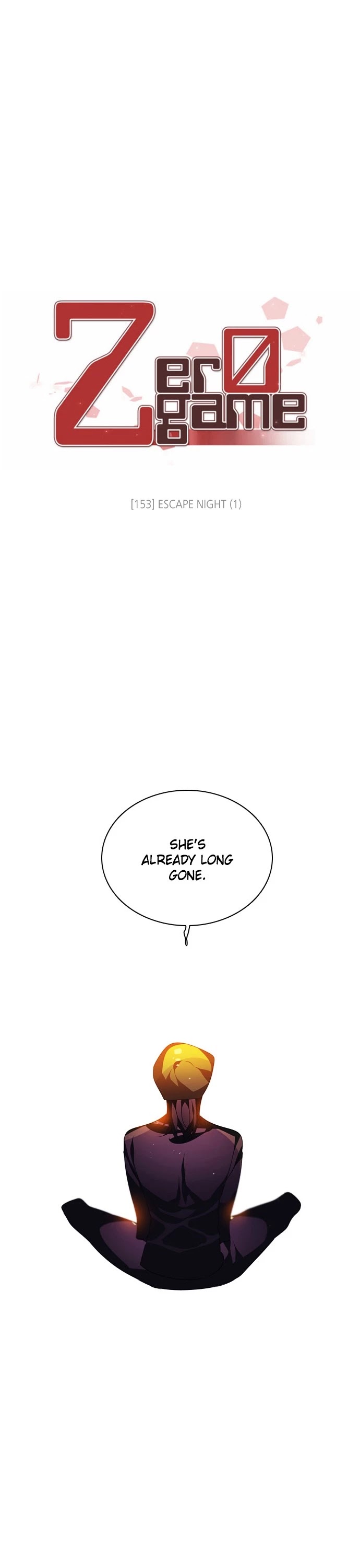 Zero Game Chapter 153 page 1 - Chapter 153: Episode 153 - Escape Night (1)
