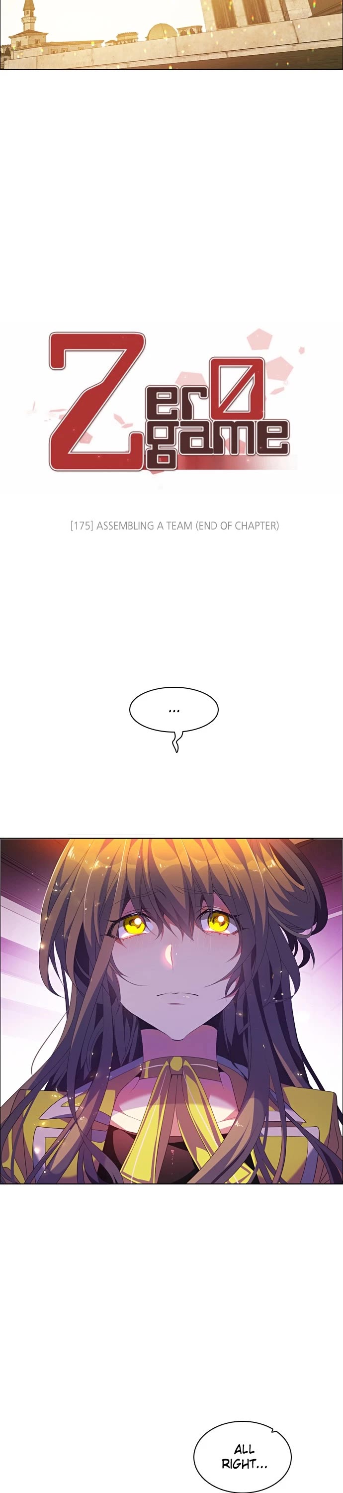 Zero Game Chapter 175 page 12 - Chapter 175: Episode 175 - Assembling A Team (End of Chapter)