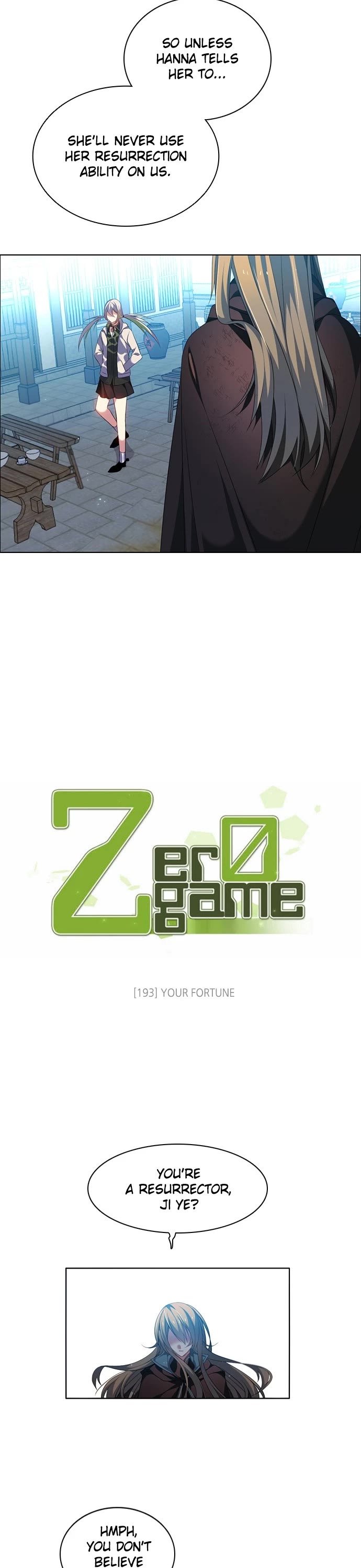 Zero Game Chapter 193 page 7 - Chapter 193: Episode 193 - Your Fortune