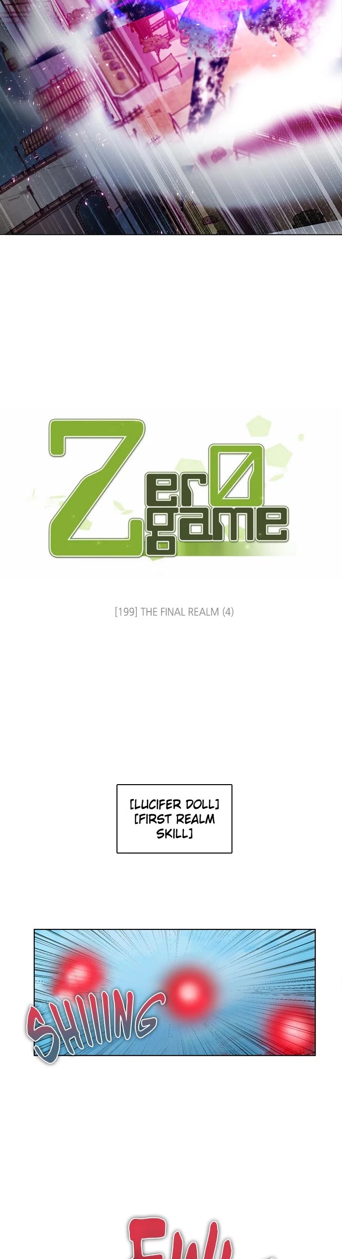 Zero Game Chapter 199 page 5 - Chapter 199: Episode 199 - The Final Realm (4)