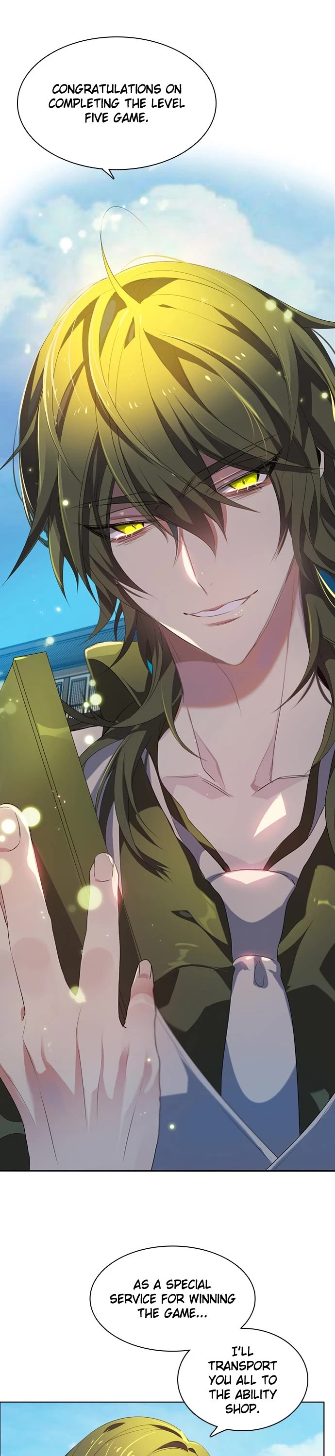 Zero Game Chapter 201 page 1 - Chapter 201: Episode 201 - Level Five Reward