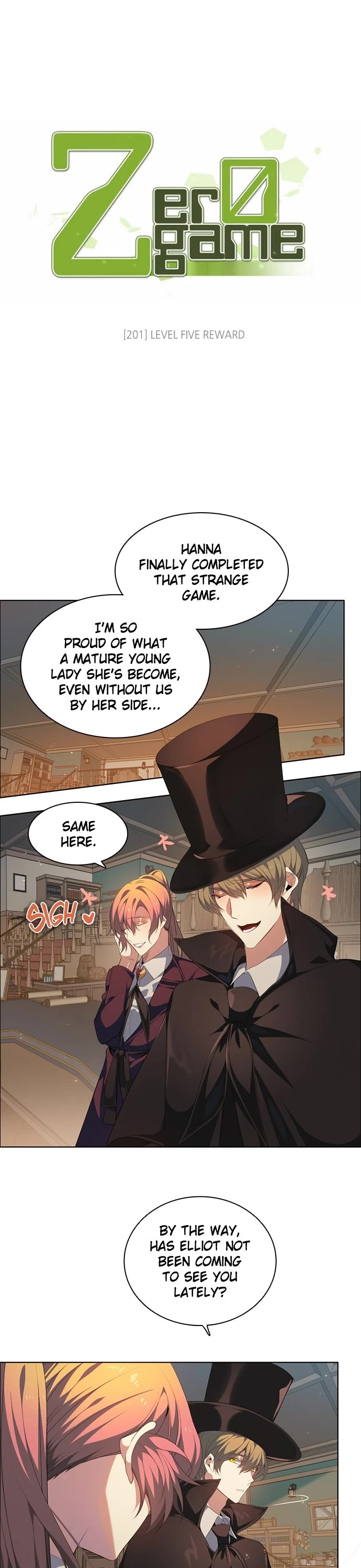 Zero Game Chapter 201 page 3 - Chapter 201: Episode 201 - Level Five Reward