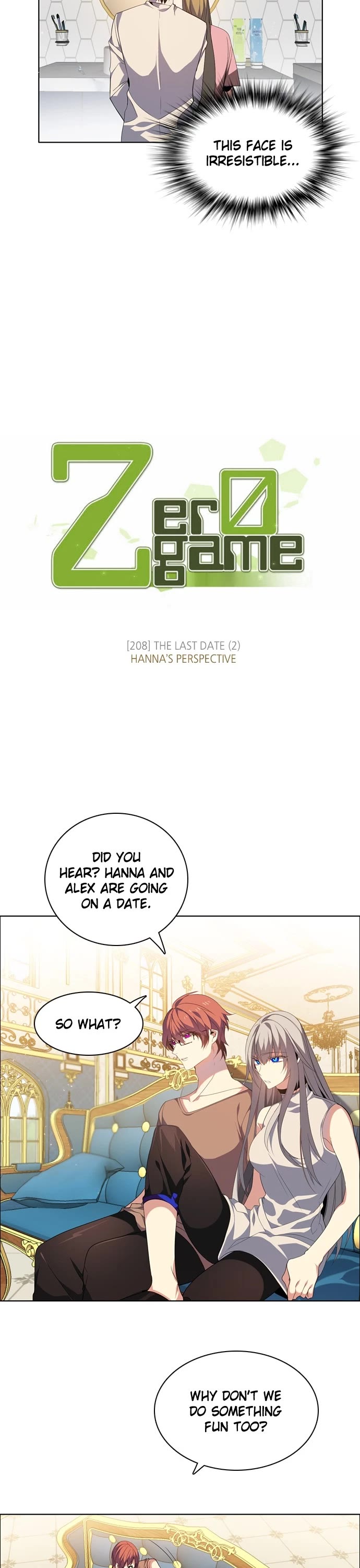 Zero Game Chapter 208 page 3 - Chapter 208: Episode 208 - The Last Date (2) Hanna's Perspective