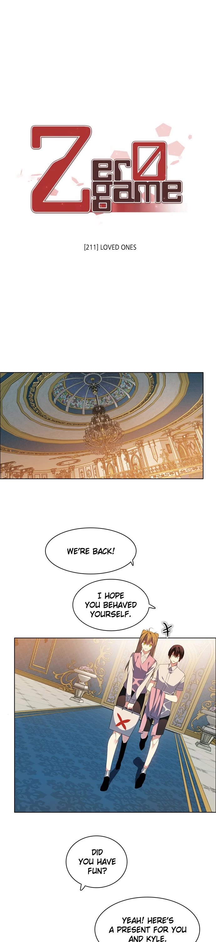 Zero Game Chapter 211 page 1 - Chapter 211: Episode 211 - Loved Ones