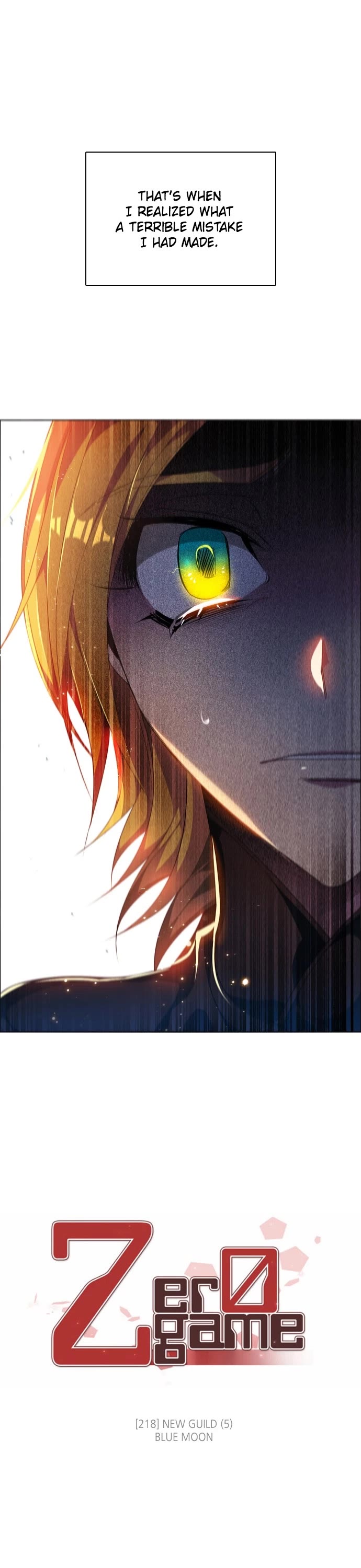 Zero Game Chapter 218 page 1 - Chapter 218: Episode 218 - New Guild (5)