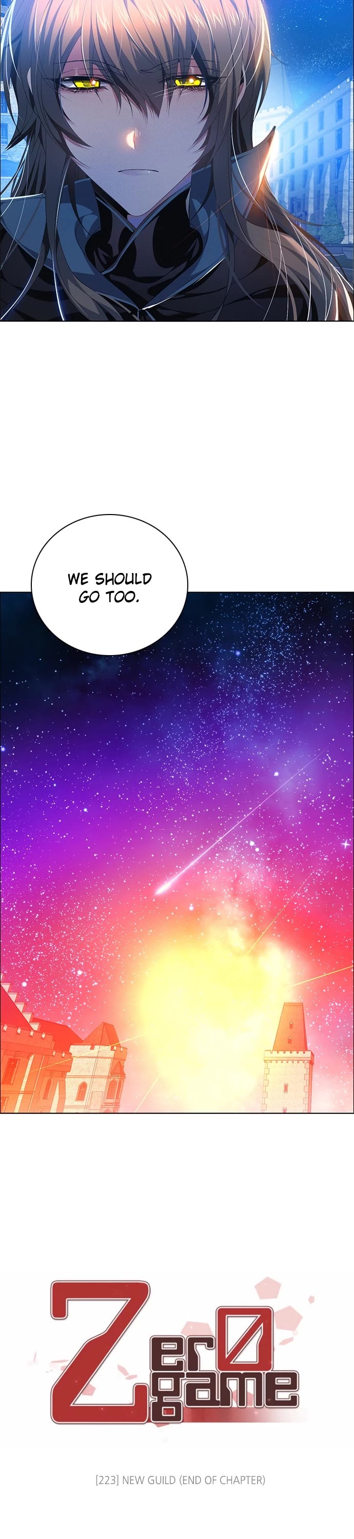 Zero Game Chapter 223 page 3 - Chapter 223: Episode 223 - New Guild (End of Chapter)