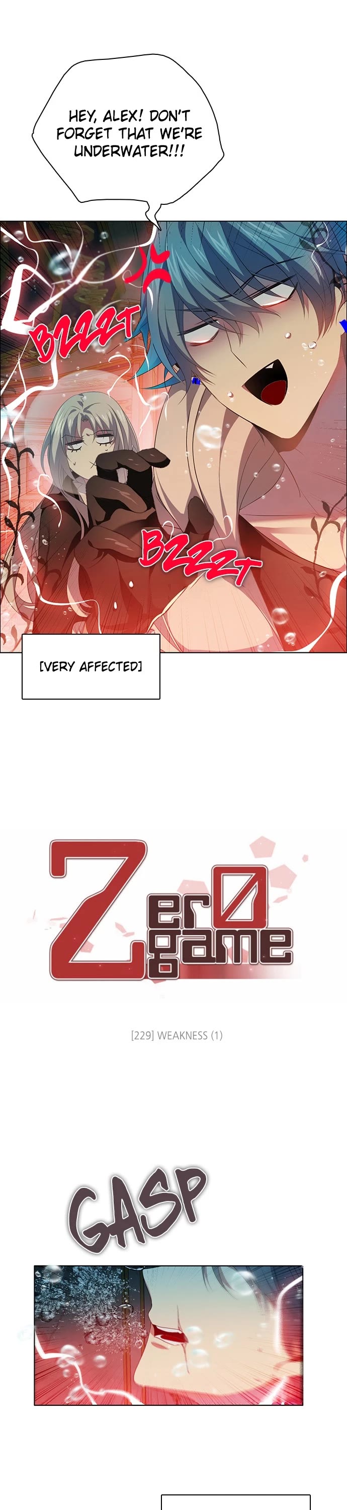 Zero Game Chapter 229 page 2 - Chapter 229: Episode 229 - Weakness (1)