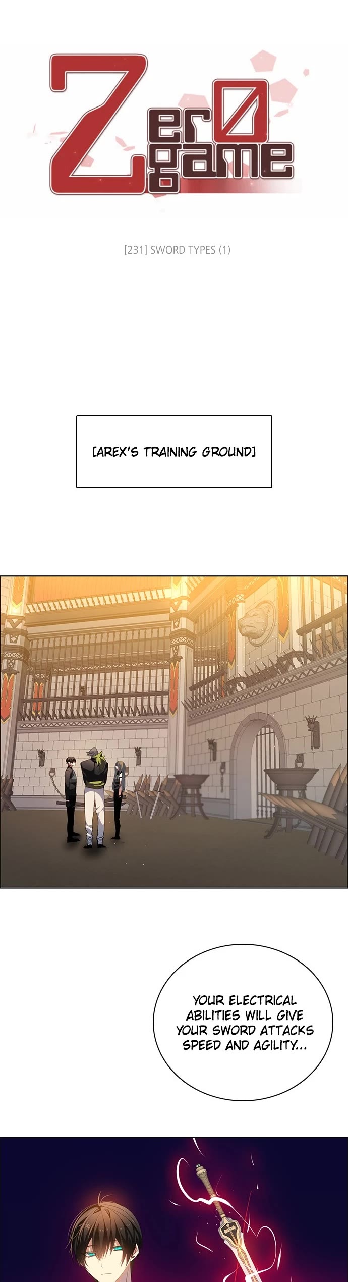 Zero Game Chapter 231 page 25 - Chapter 231: Episode 231 - Sword Types (1)
