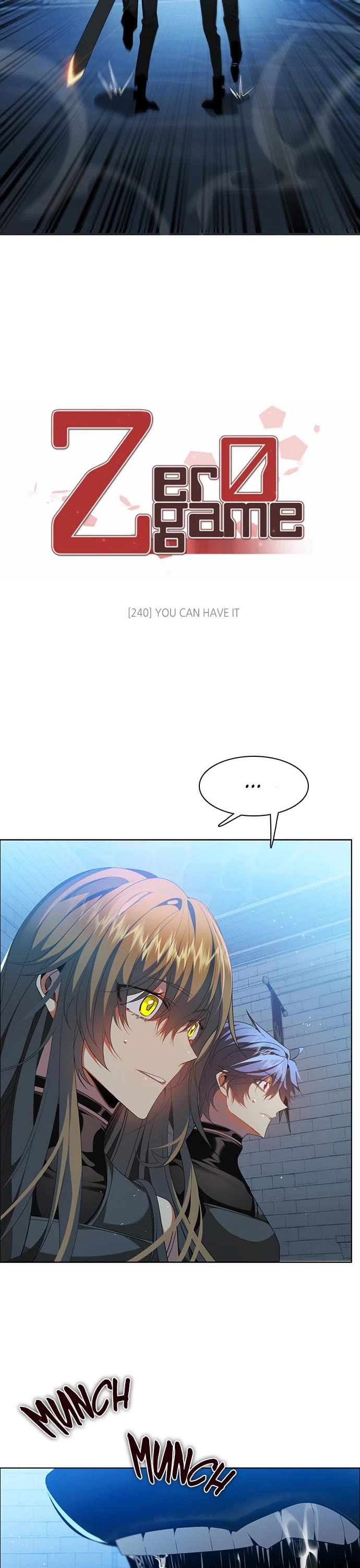 Zero Game Chapter 240 page 8 - Chapter 240: Ep. 240 - You Can Have It