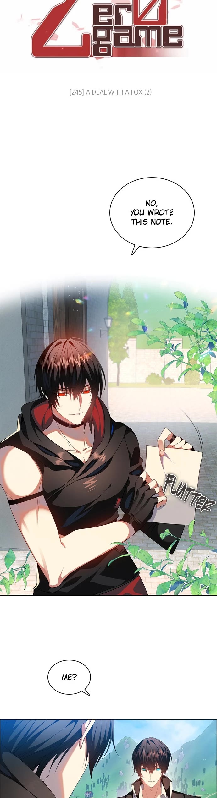 Zero Game Chapter 245 page 10 - Chapter 245: Ep. 245 - A Deal With A Fox (2)