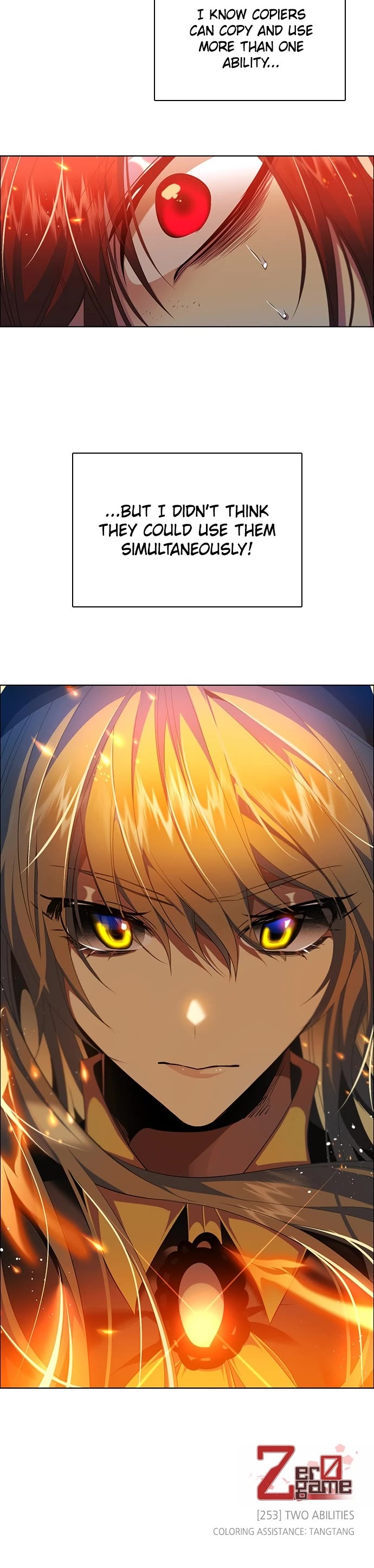 Zero Game Chapter 253 page 35 - Chapter 253: Ep. 253 - Two Abilities