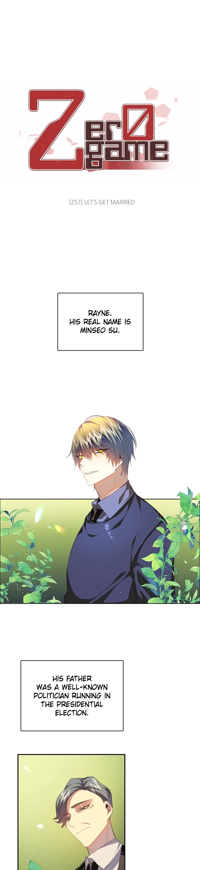 Zero Game Chapter 257 page 1 - Chapter 257: Ep. 257 - Let's Get Married