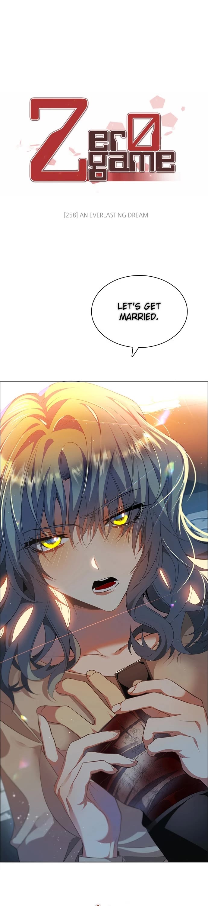 Zero Game Chapter 258 page 1 - Chapter 258: Ep. 258 - An Everlasting Dream