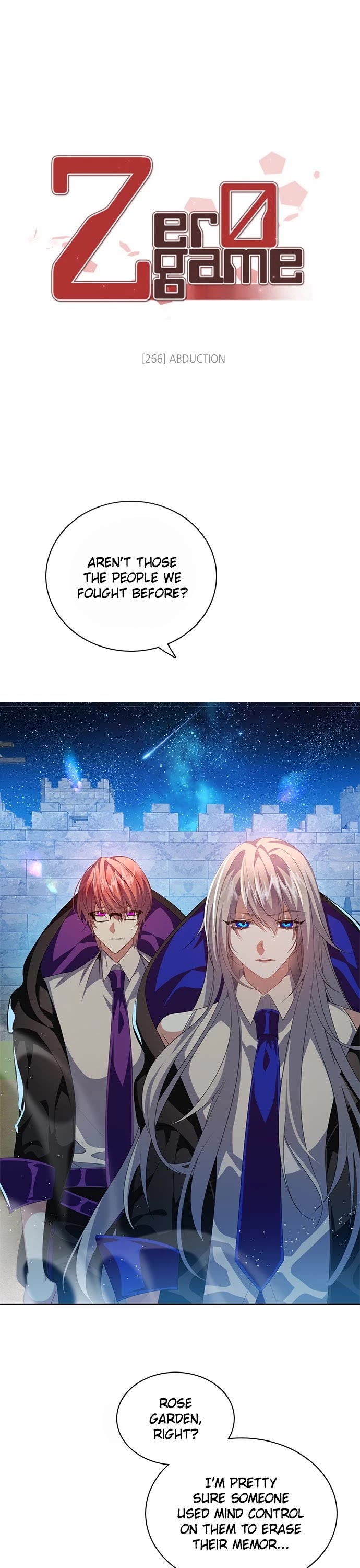 Zero Game Chapter 266 page 1 - Chapter 266: Ep. 266 - Abduction