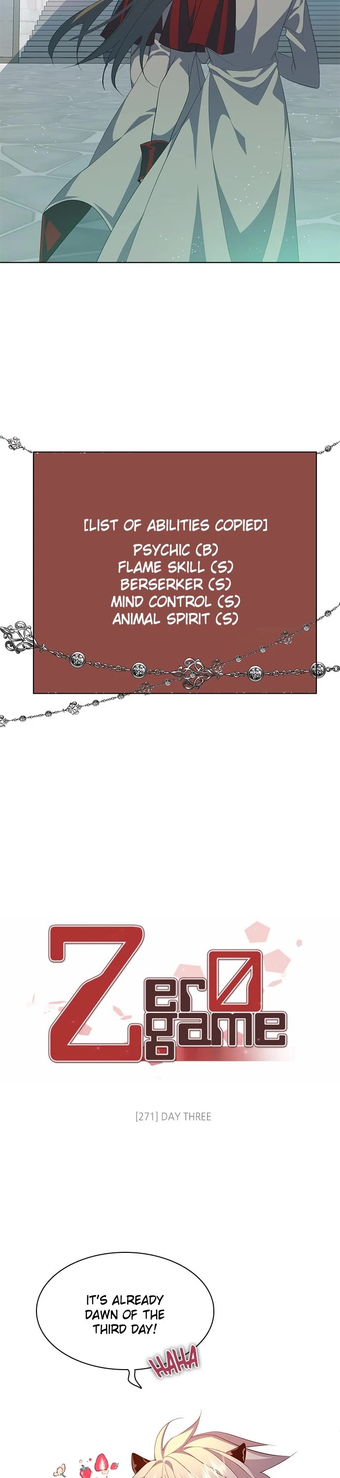 Zero Game Chapter 271 page 11 - Chapter 271: Ep. 271 - Day Three