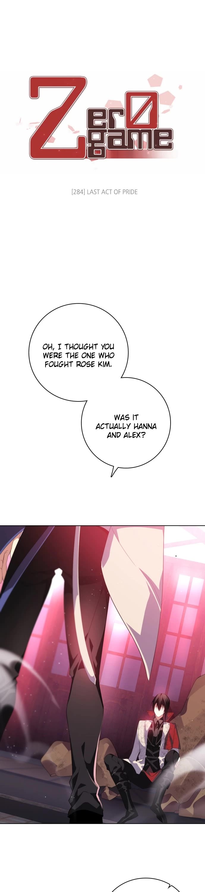 Zero Game Chapter 284 page 3 - Chapter 284: Ep. 284 - Last Act Of Pride