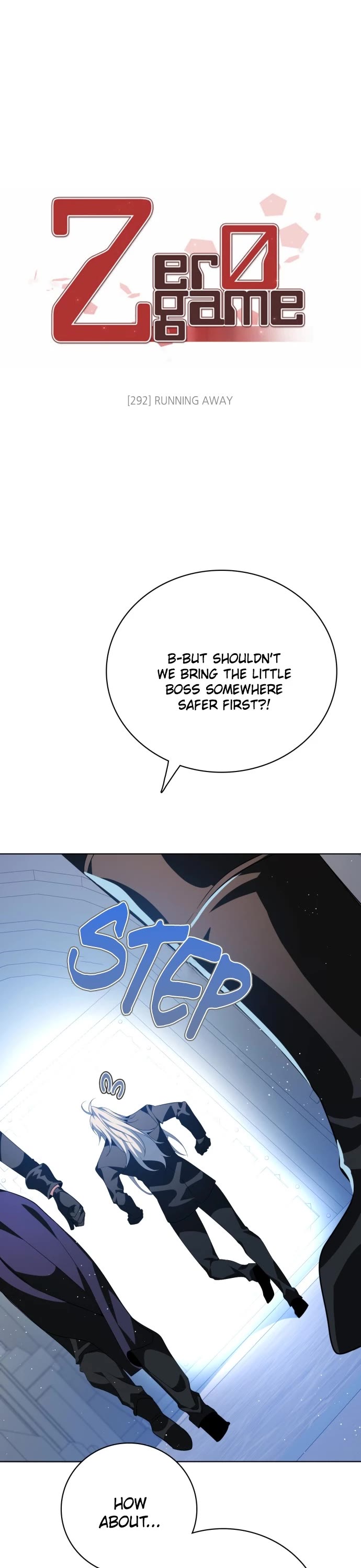 Zero Game Chapter 292 page 2 - Chapter 292: Ep. 292 - Running Away