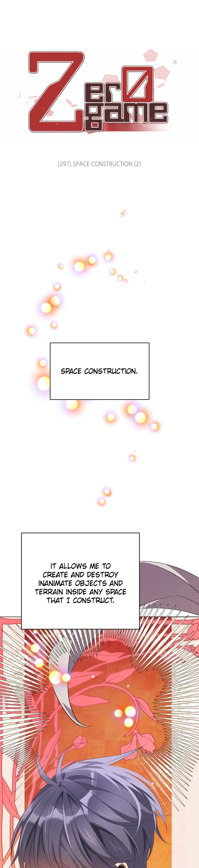 Zero Game Chapter 297 page 1 - Chapter 297: Ep. 297 - Space Construction (2)