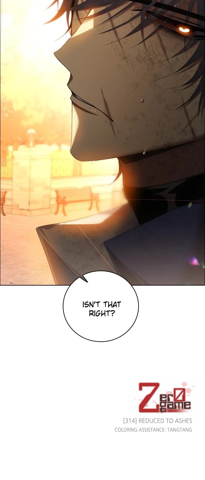 Zero Game Chapter 314 page 39 - Chapter 314: Ep. 314 - Reduced To Ashes