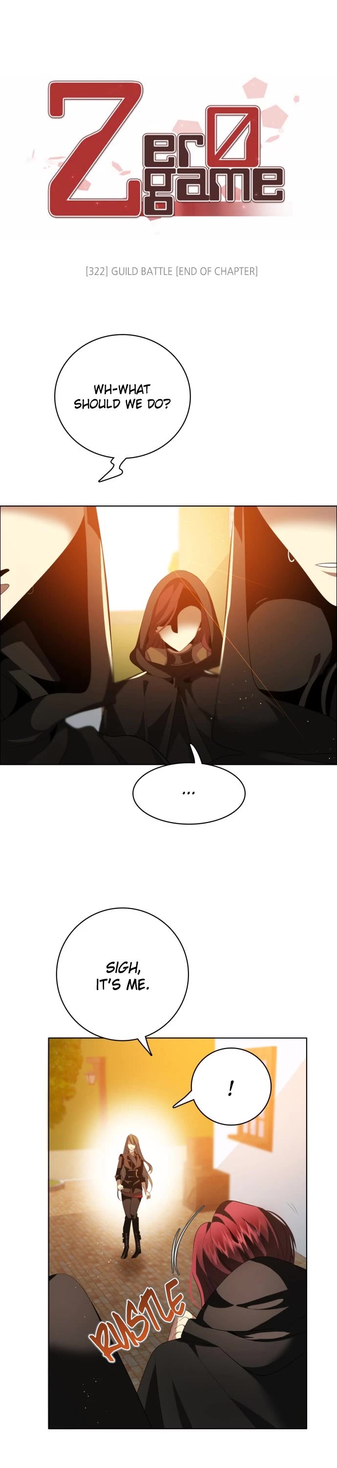 Zero Game Chapter 322 page 1 - Chapter 322: Ep. 322 - Guild Battle (End of Chapter)