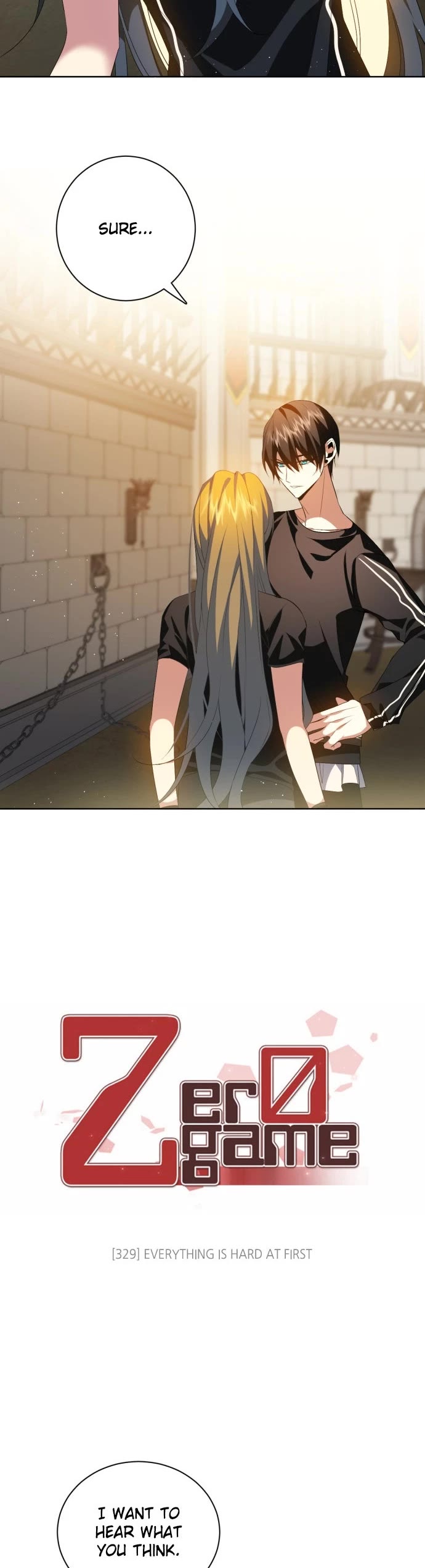 Zero Game Chapter 329 page 20 - Chapter 329: Ep. 329 - Everything Is Hard At First