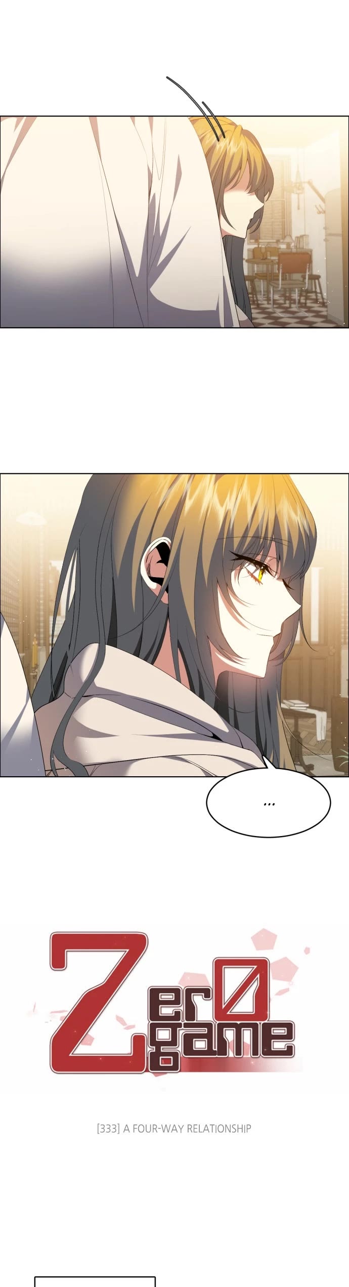 Zero Game Chapter 333 page 4 - Chapter 333: Ep. 333 - A Four-Way Relationship