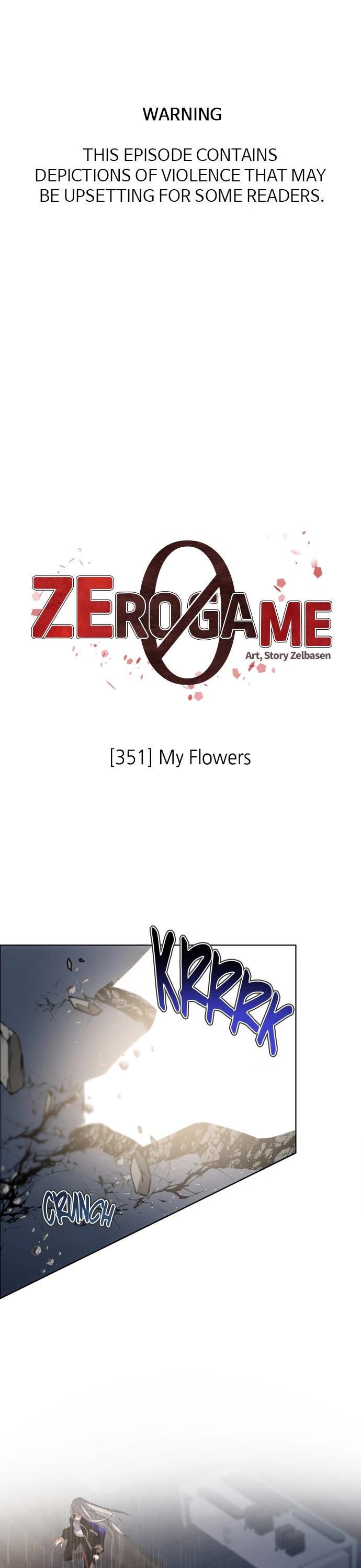 Zero Game Chapter 351 page 1 - Chapter 351: Ep. 351 - My Flowers