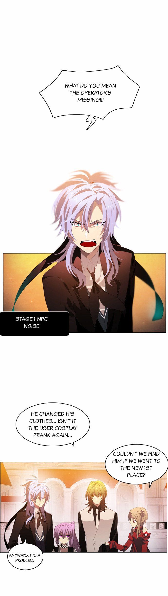 Zero Game Chapter 4 page 1 - Chapter 4