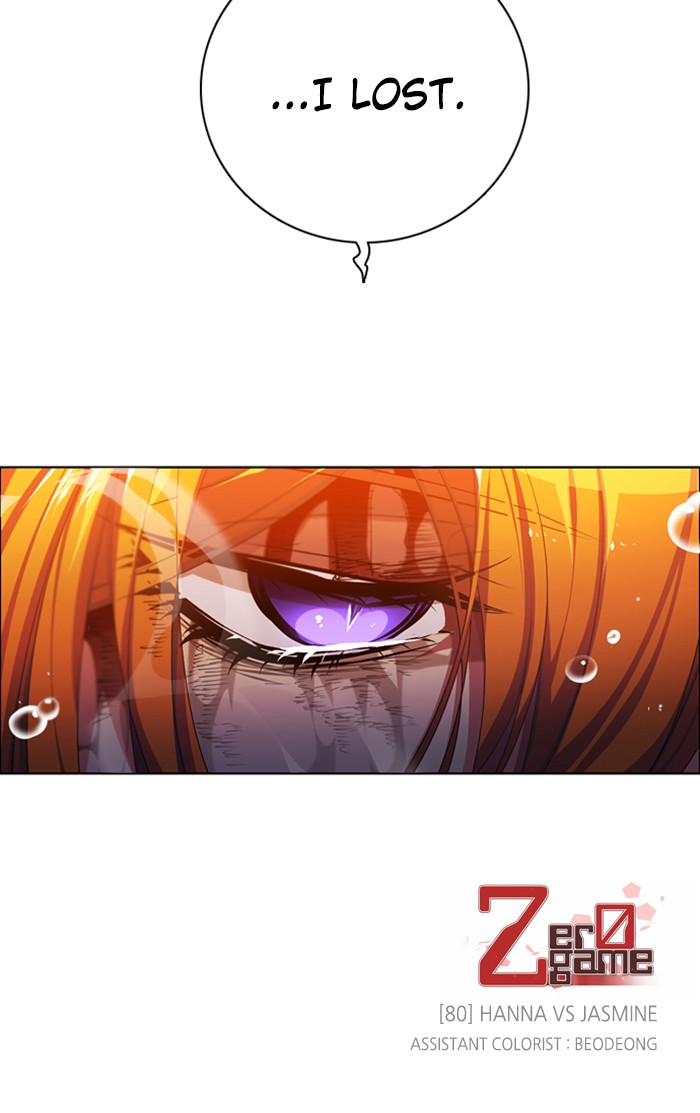 Zero Game Chapter 80 page 135 - Chapter 80: Episode 80 - Hanna vs. Jasmine