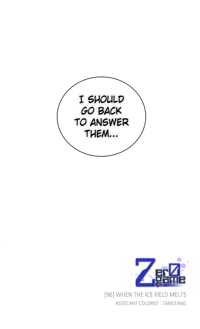 Zero Game Chapter 96 page 125 - Chapter 96: Episode 96 - When The Ice Field Melts