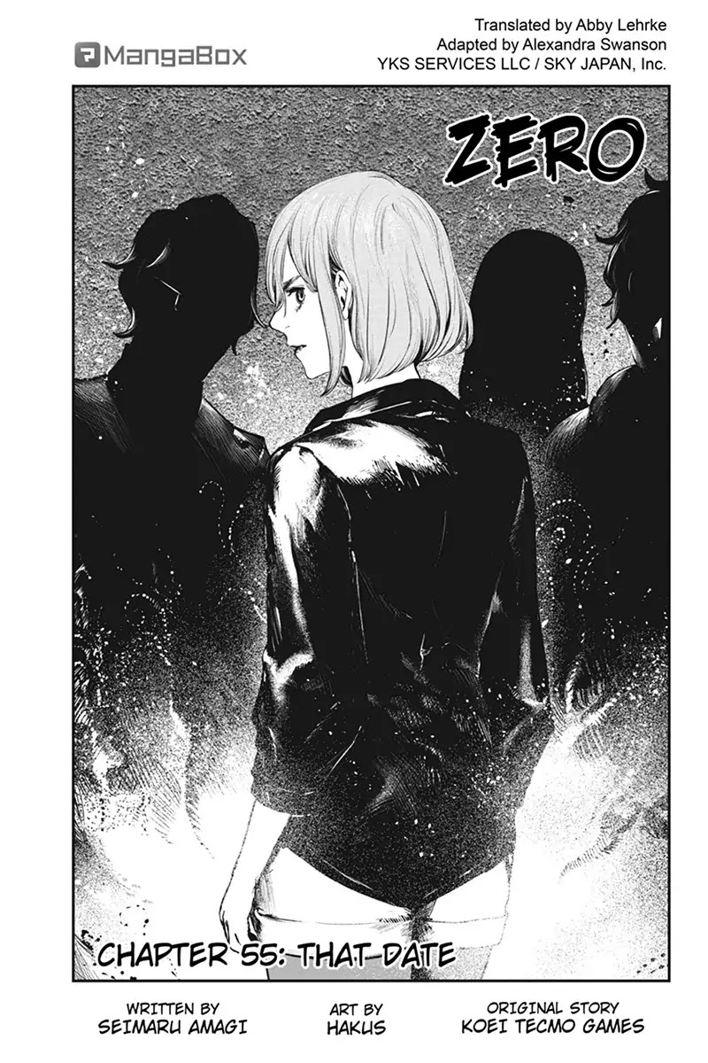 Zero - Kage Miko Chapter 55 page 1 - Chapter 55: That Date
