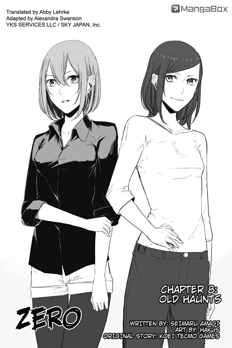 Zero - Kage Miko Chapter 8 page 1 - Chapter 8 : Old Haunts
