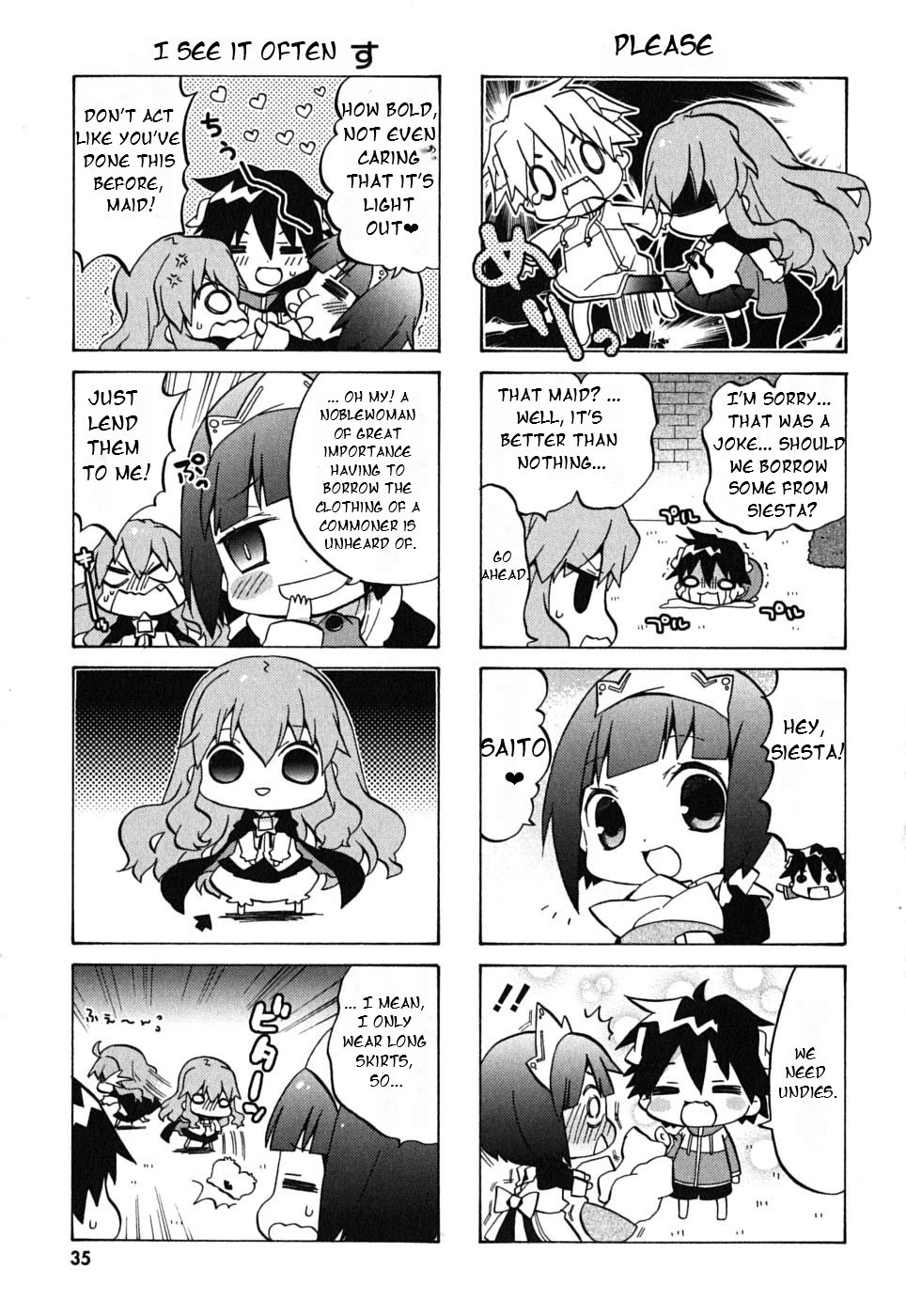 Zero no Chukaima - Yo-chien Nano! Chapter 4 page 6 - Chapter 4