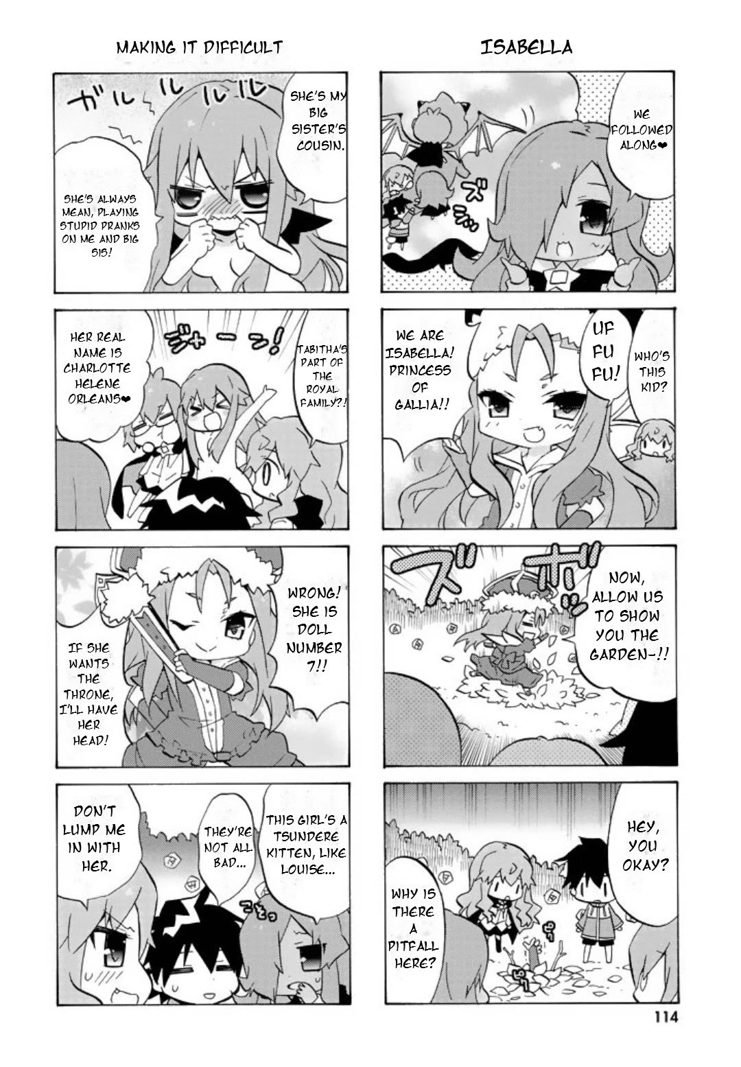 Zero no Chukaima - Yo-chien Nano! Chapter 54 page 5 - Chapter 54