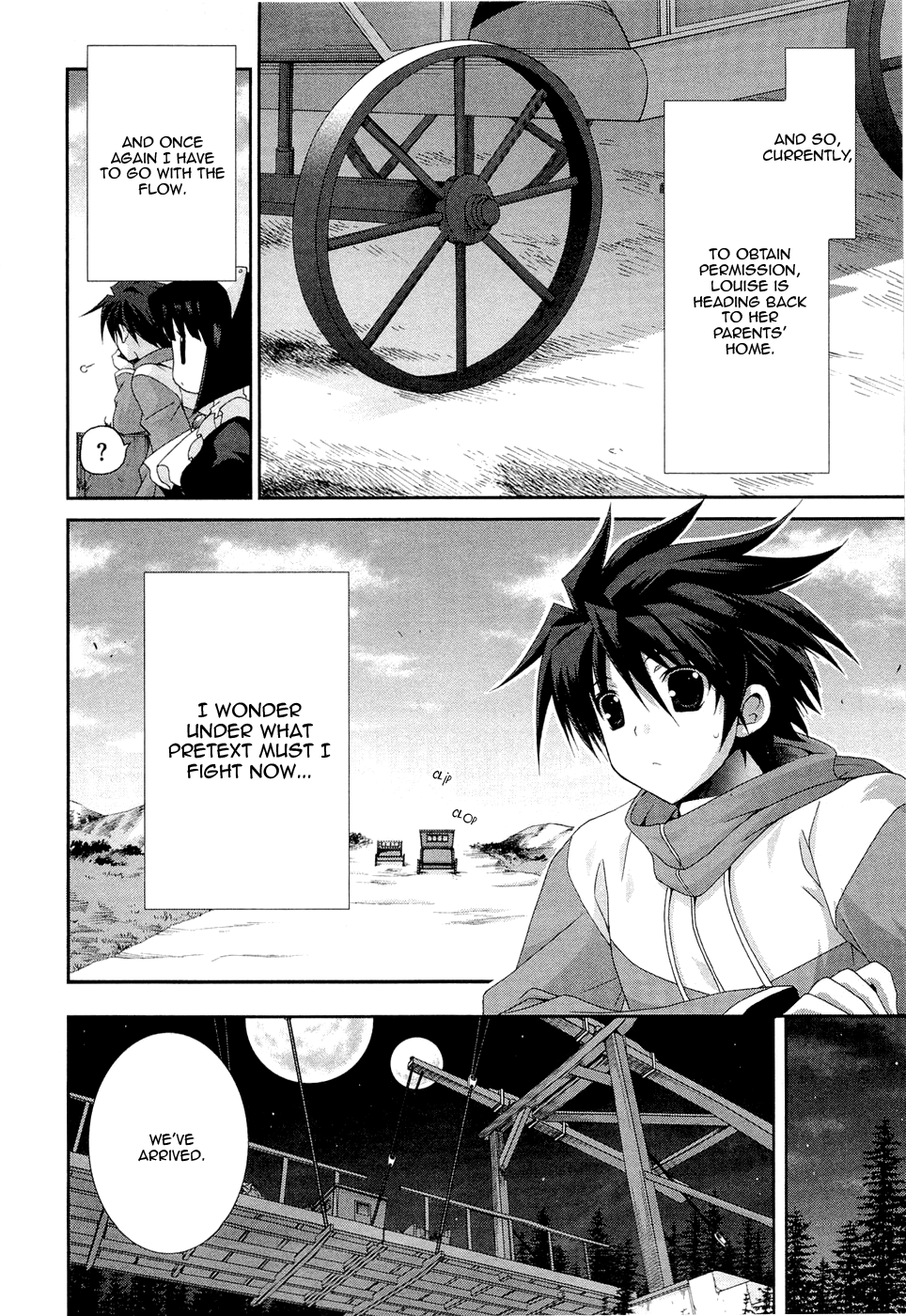 Zero no Tsukaima Chevalier Chapter 1 page 16 - Chapter 1: Homecoming
