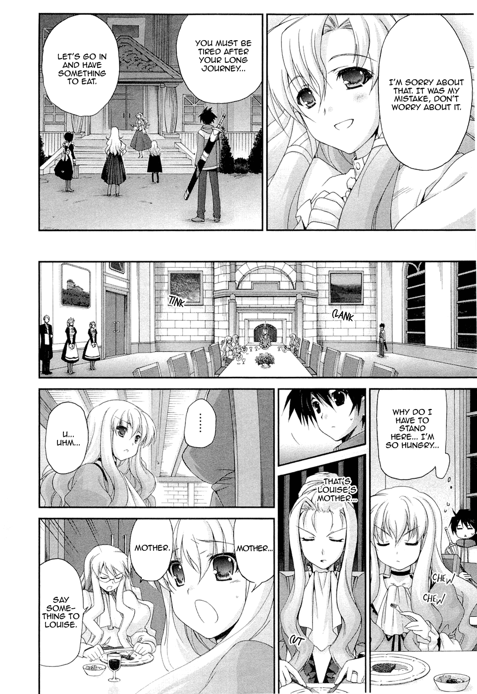 Zero no Tsukaima Chevalier Chapter 1 page 20 - Chapter 1: Homecoming