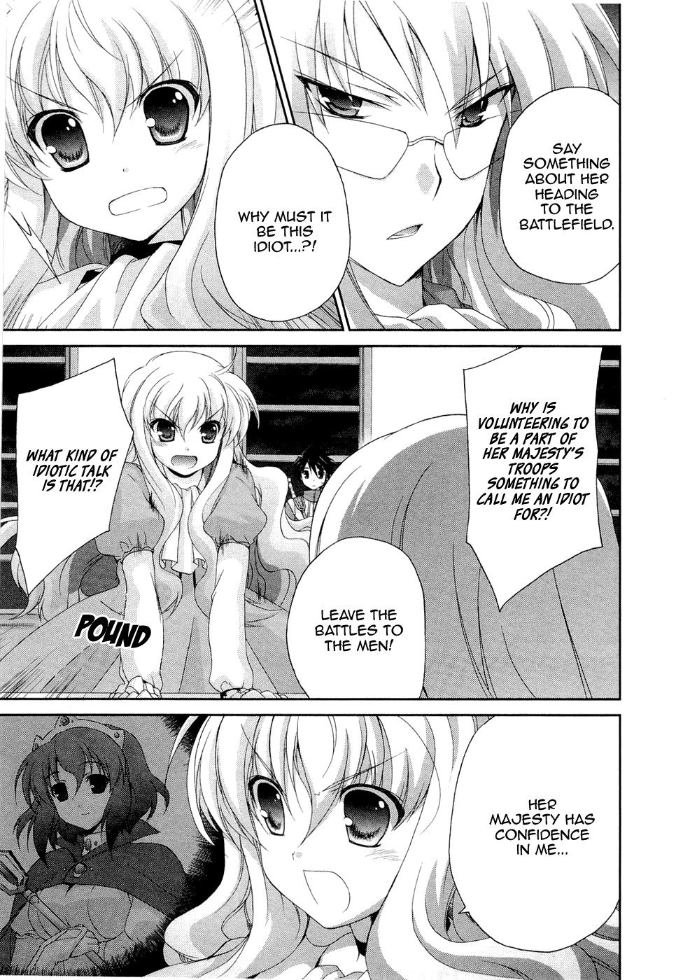 Zero no Tsukaima Chevalier Chapter 1 page 21 - Chapter 1: Homecoming