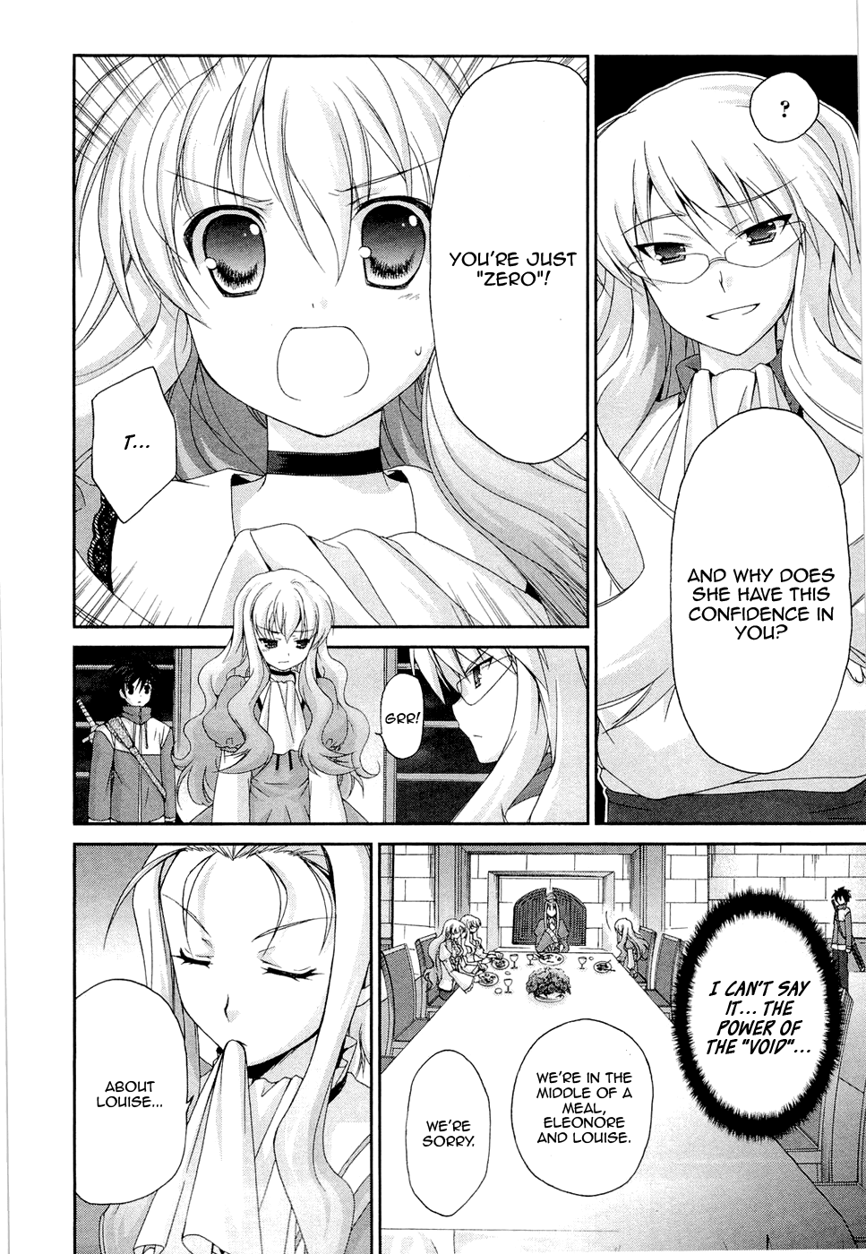 Zero no Tsukaima Chevalier Chapter 1 page 22 - Chapter 1: Homecoming