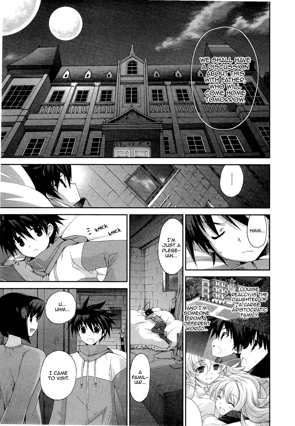 Zero no Tsukaima Chevalier Chapter 1 page 23 - Chapter 1: Homecoming