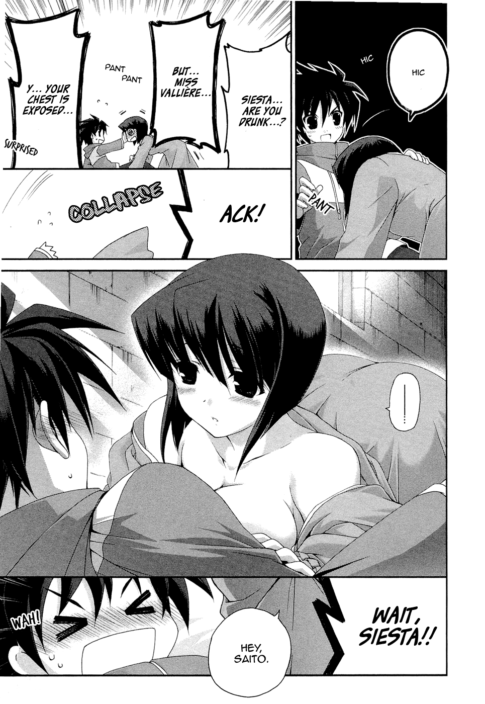 Zero no Tsukaima Chevalier Chapter 1 page 25 - Chapter 1: Homecoming
