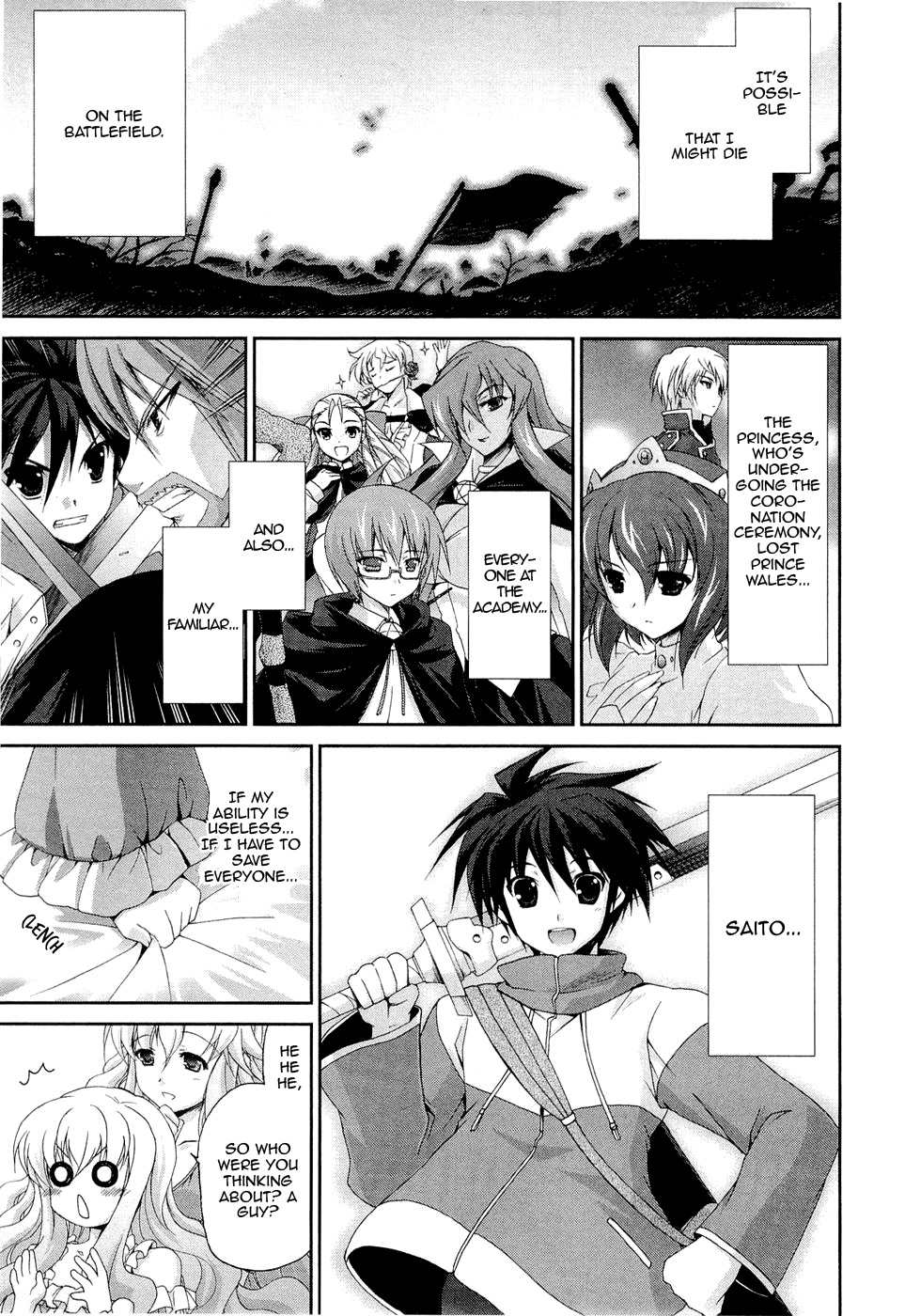 Zero no Tsukaima Chevalier Chapter 1 page 31 - Chapter 1: Homecoming