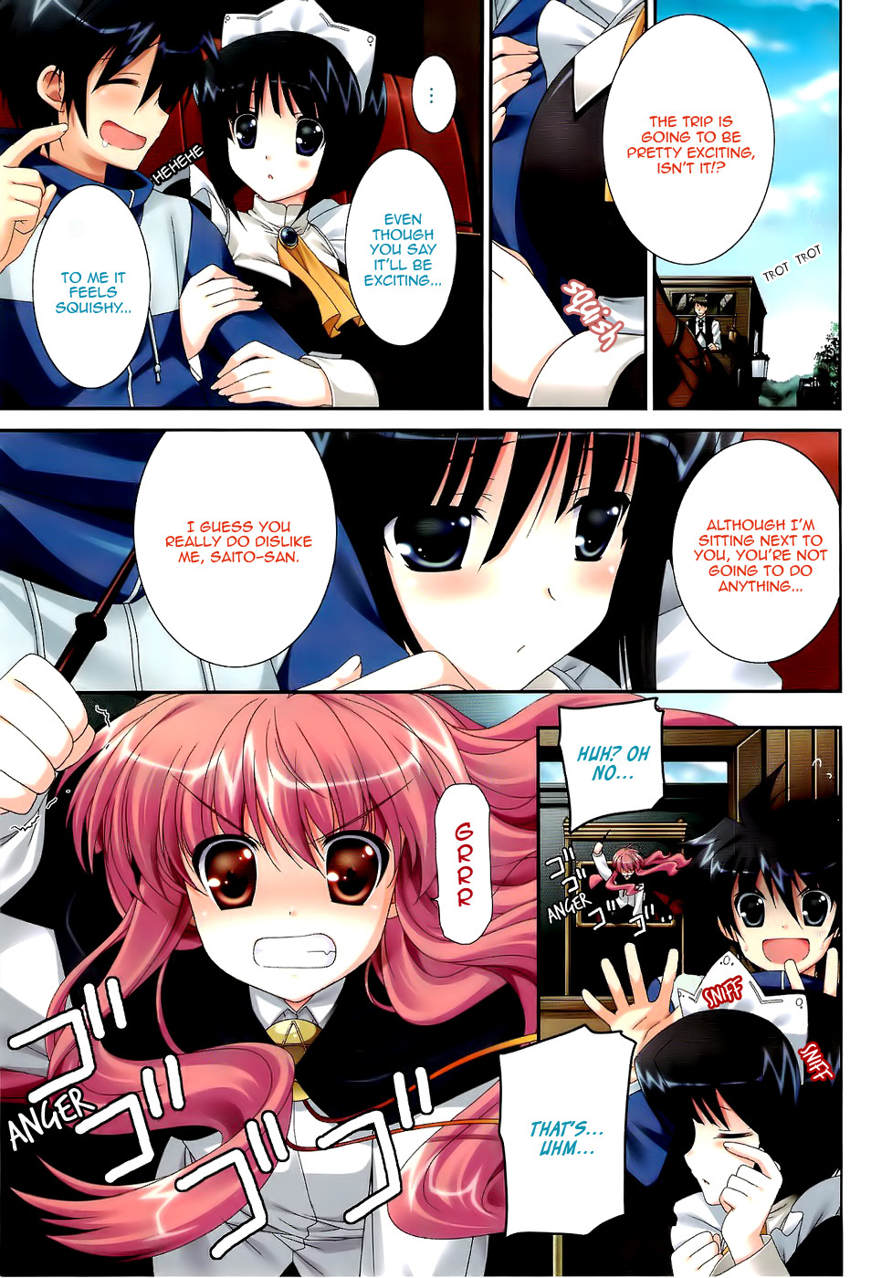 Zero no Tsukaima Chevalier Chapter 1 page 5 - Chapter 1: Homecoming